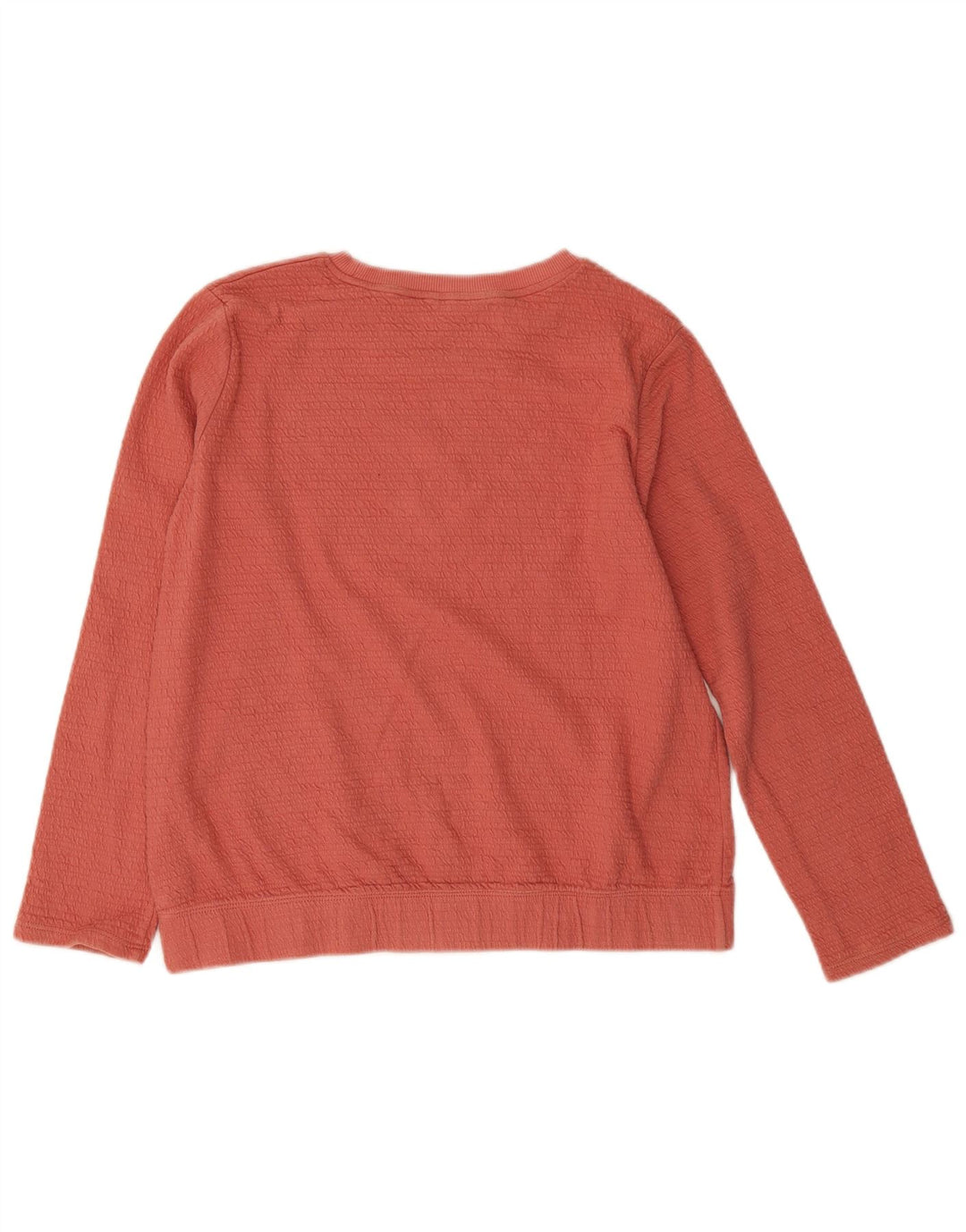 Felpa da donna Massimo Dutti Maglione UK 14 Cotone arancione medio