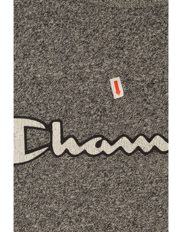 T-shirt grafica da uomo Champion Top XL grigia chiazzata
