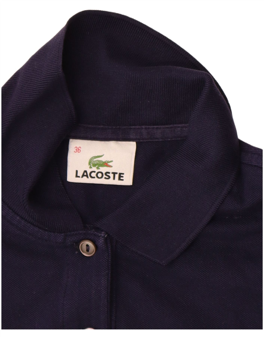 Polo da donna Lacoste EU 36 Small Blu Navy
