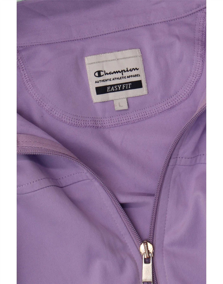 Giacca da tuta da donna Champion Easy Fit UK 16 Large Viola