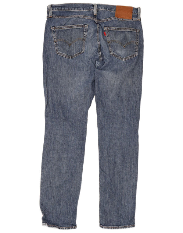Levi's Mens 511 Slim Jeans W34 L32 Blue Cotton