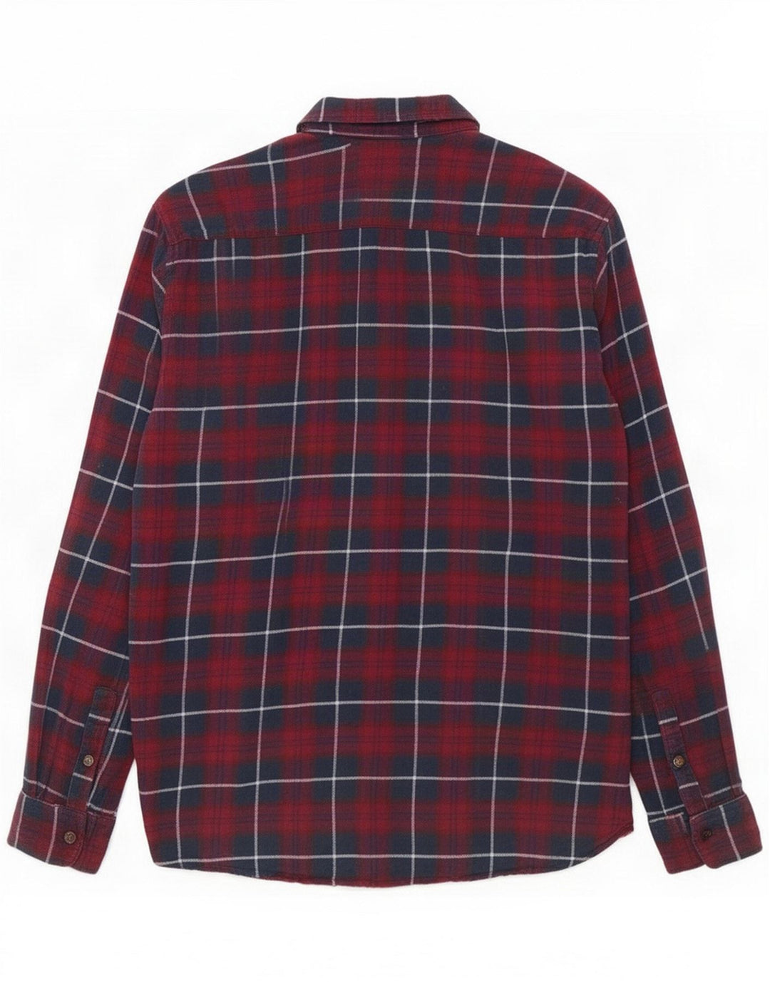 Jack & Jones Camicia in flanella da uomo di cotone a quadri marrone medio