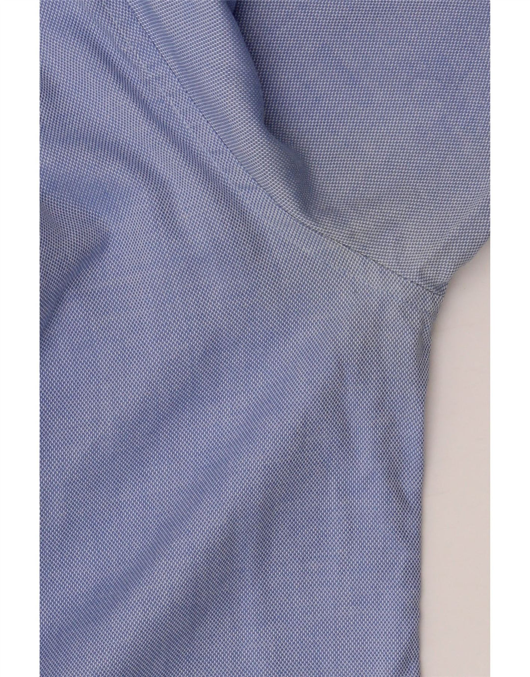 TOMMY HILFIGER Camicia sartoriale da uomo taglia 37 14 1/2 piccolo cotone blu