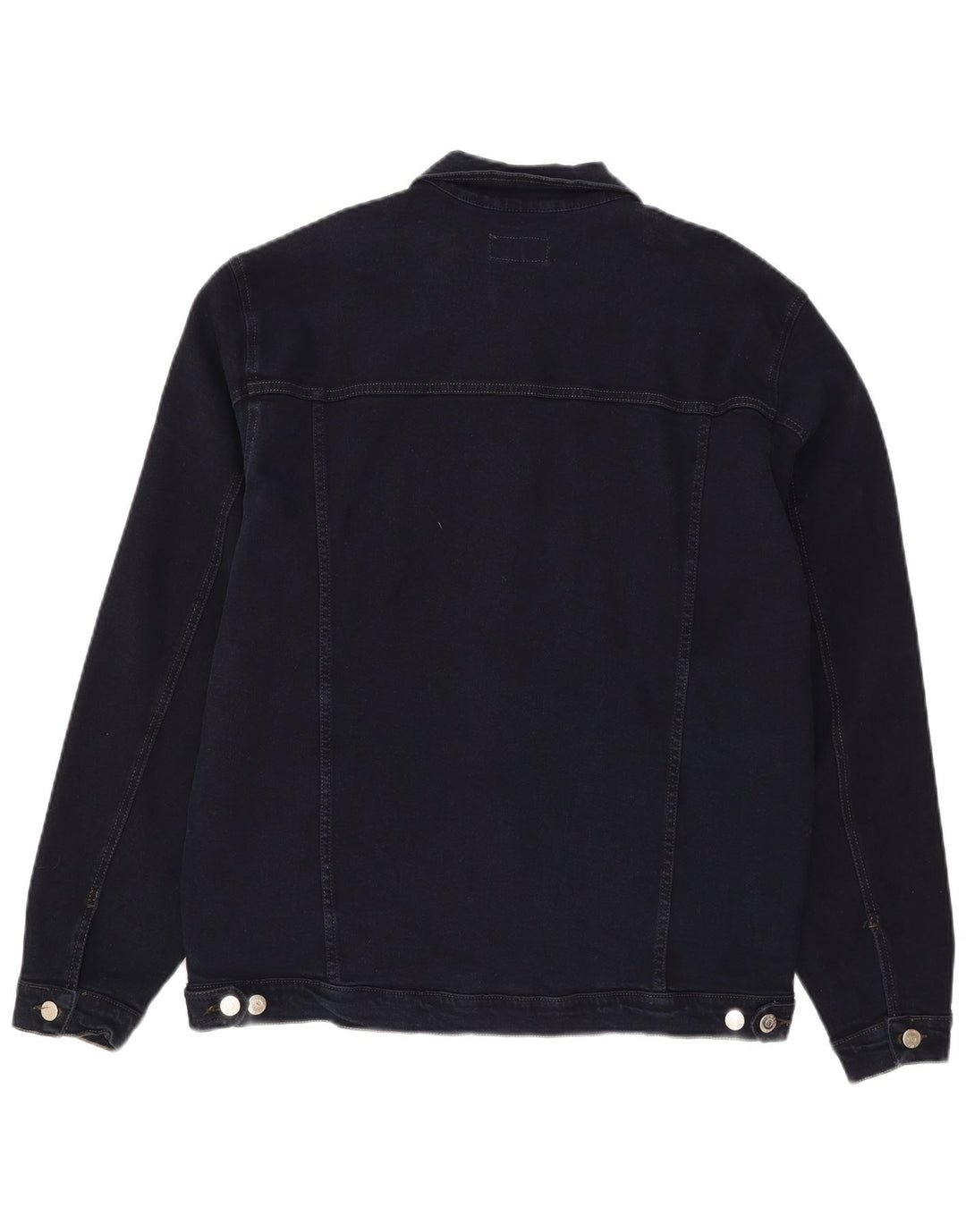 Giacca di jeans vintage da uomo UK 46 3XL Blu navy