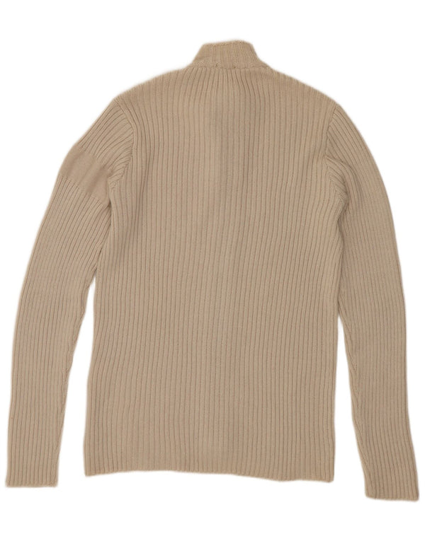 Maglione Cardigan Bambino Armani 11-12 Anni Lana Vergine Beige