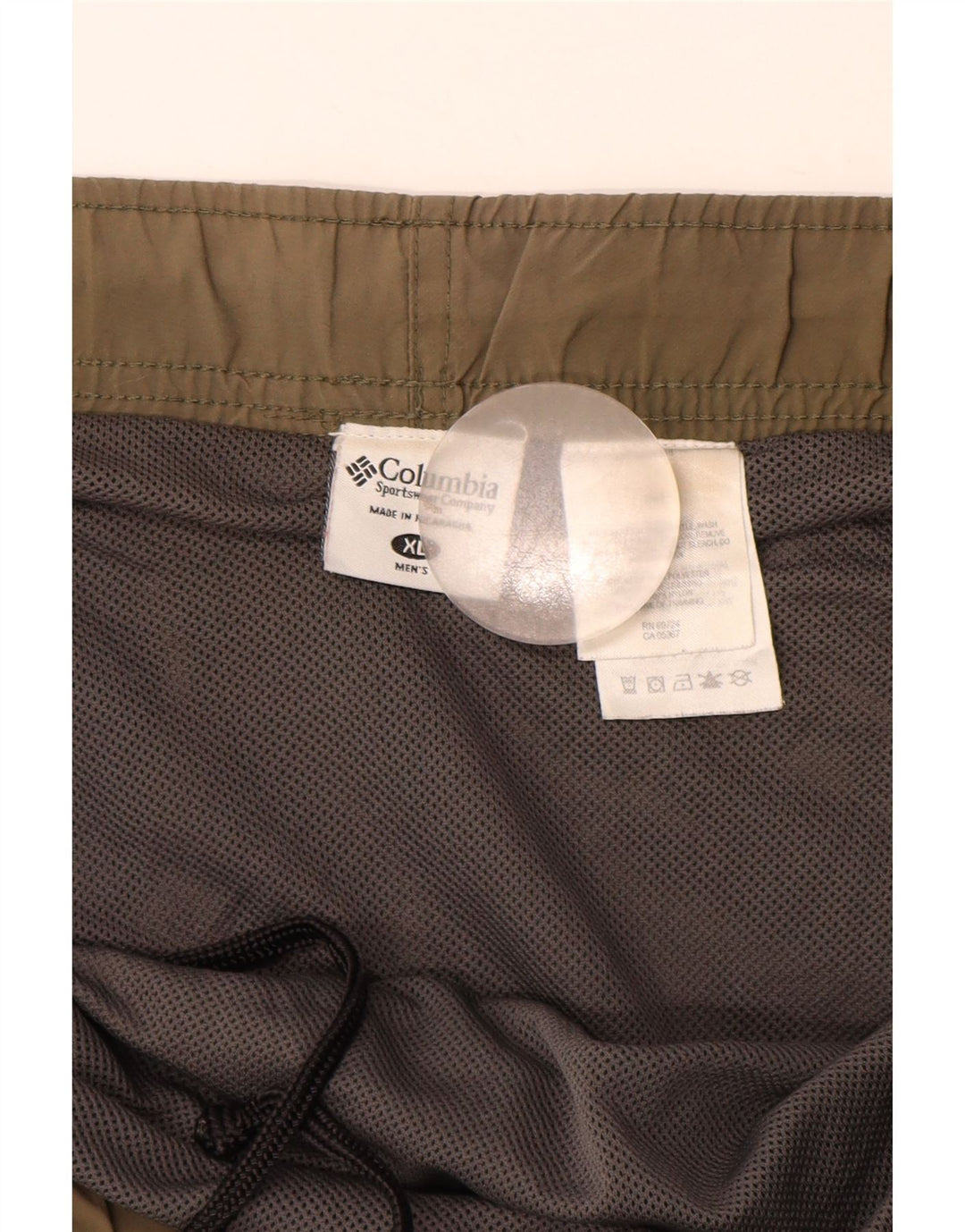Pantaloncini cargo da uomo Columbia XL W40 Poliestere beige