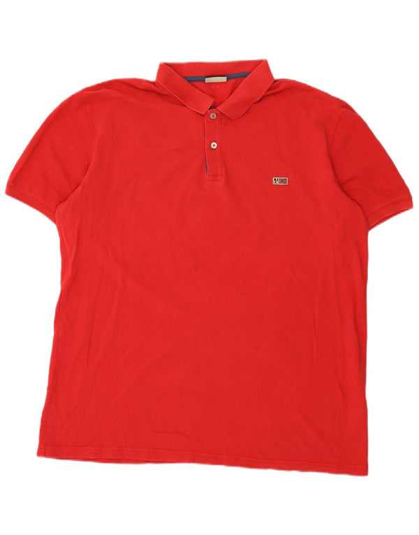 Polo da uomo Napapijri 2XL Rossa