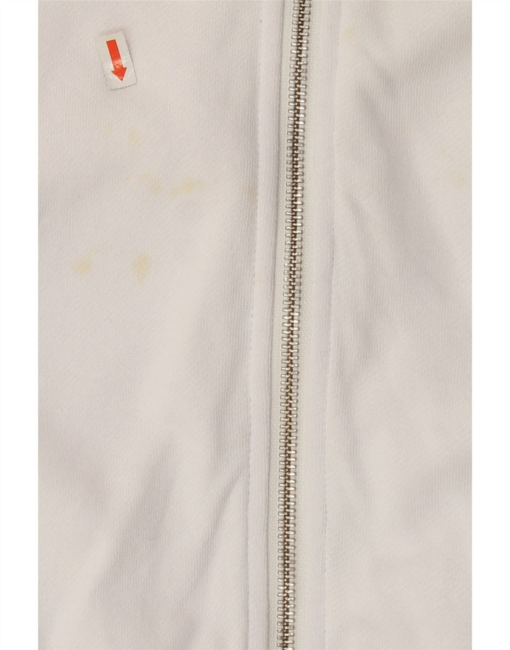 SUN68 Mens Tracksuit Top Jacket Large White Cotton