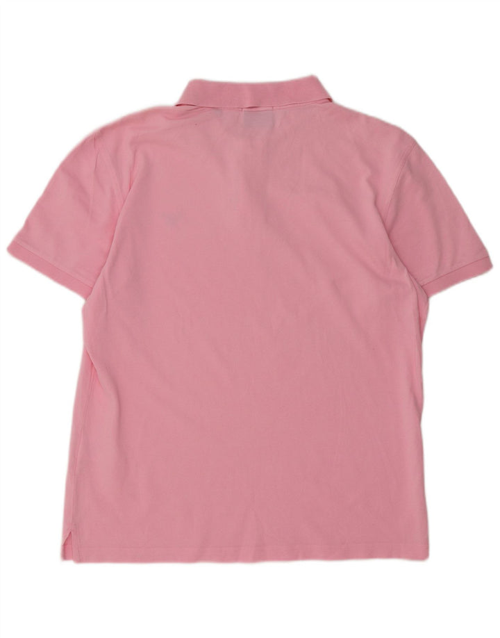 Polo GANT da uomo vestibilità regolare, taglia grande, in cotone rosa