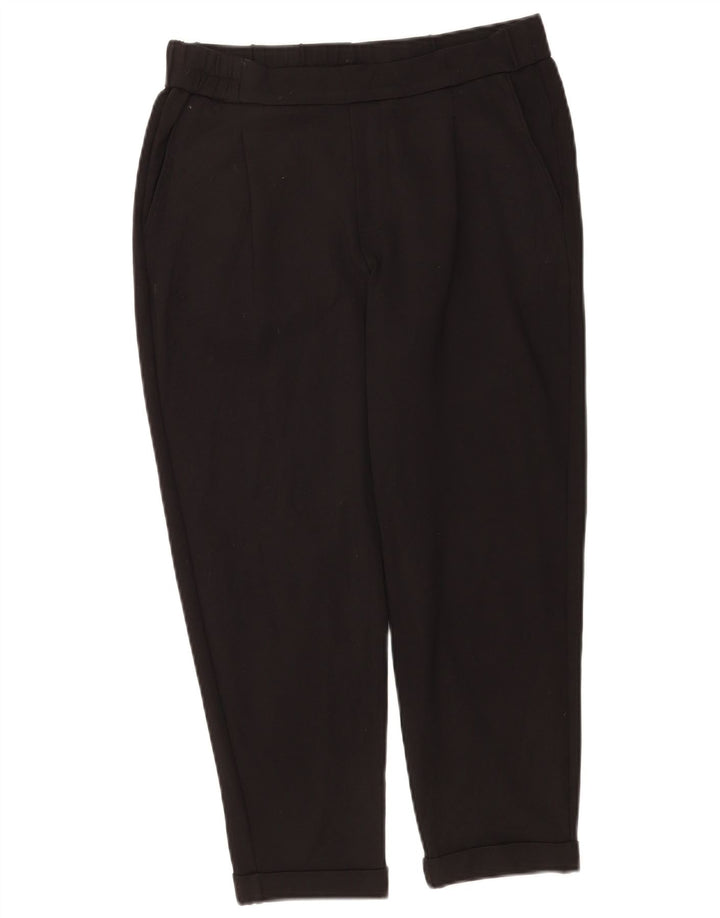 Pantaloni Capri affusolati da donna Benetton W30 L22 Neri