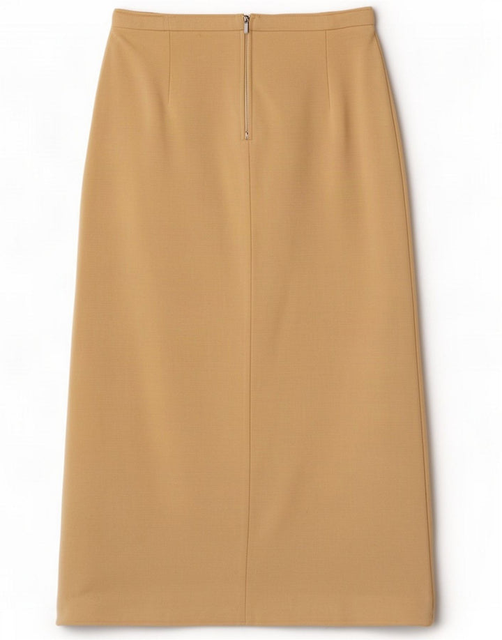 Gonna dritta da donna vintage piccola W26 bianco sporco
