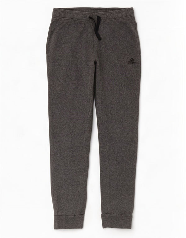 Adidas Womens Tracksuit Trousers Joggers UK 8/10 Small Grey Polyester