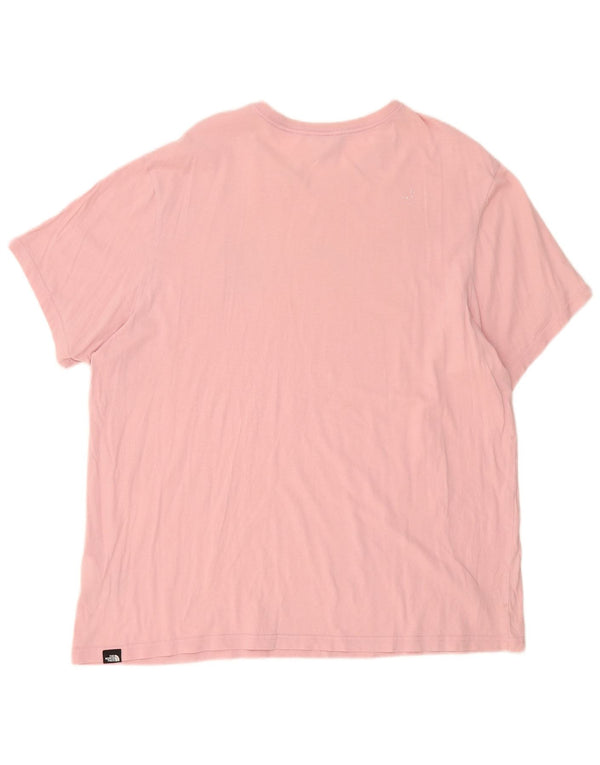 T-shirt da uomo The North Face Top XL in cotone rosa