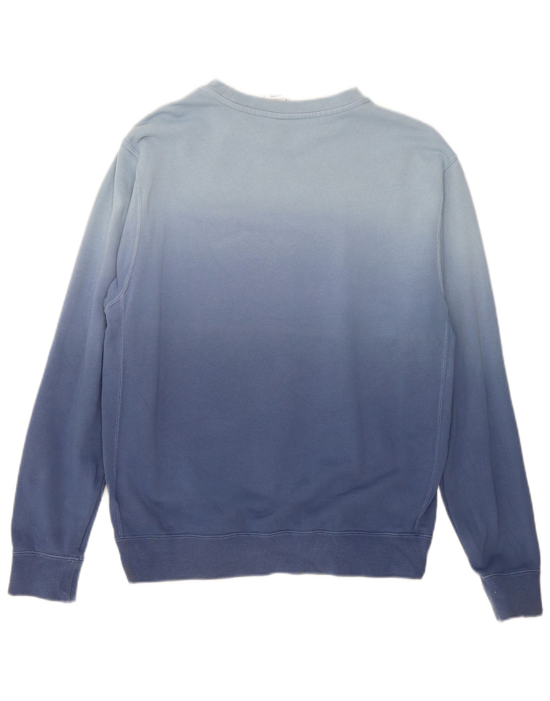 Felpa Nike da uomo in cotone tie-dye blu medio