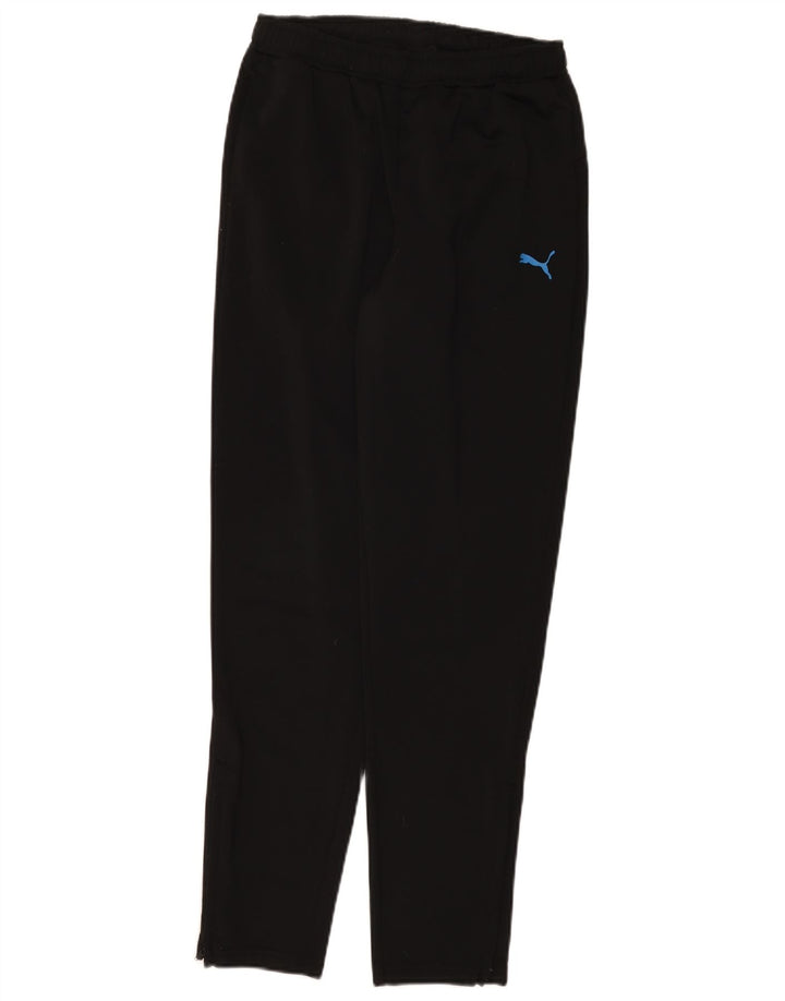 Pantaloni della tuta da ragazzo Puma 13-14 anni in poliestere nero