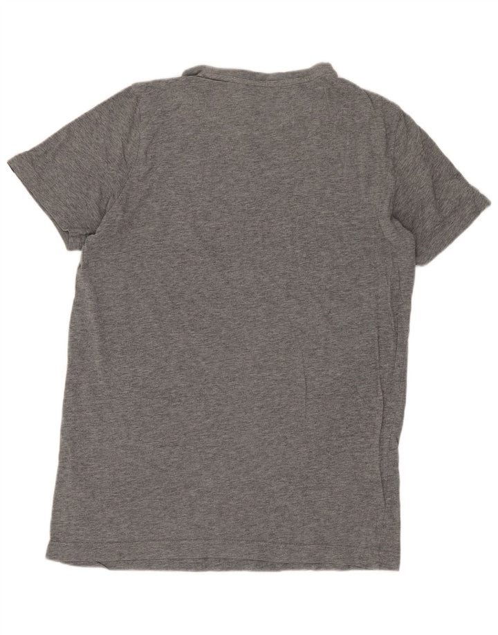 T-shirt grafica regolare da ragazzo Puma 15-16 anni in cotone grigio
