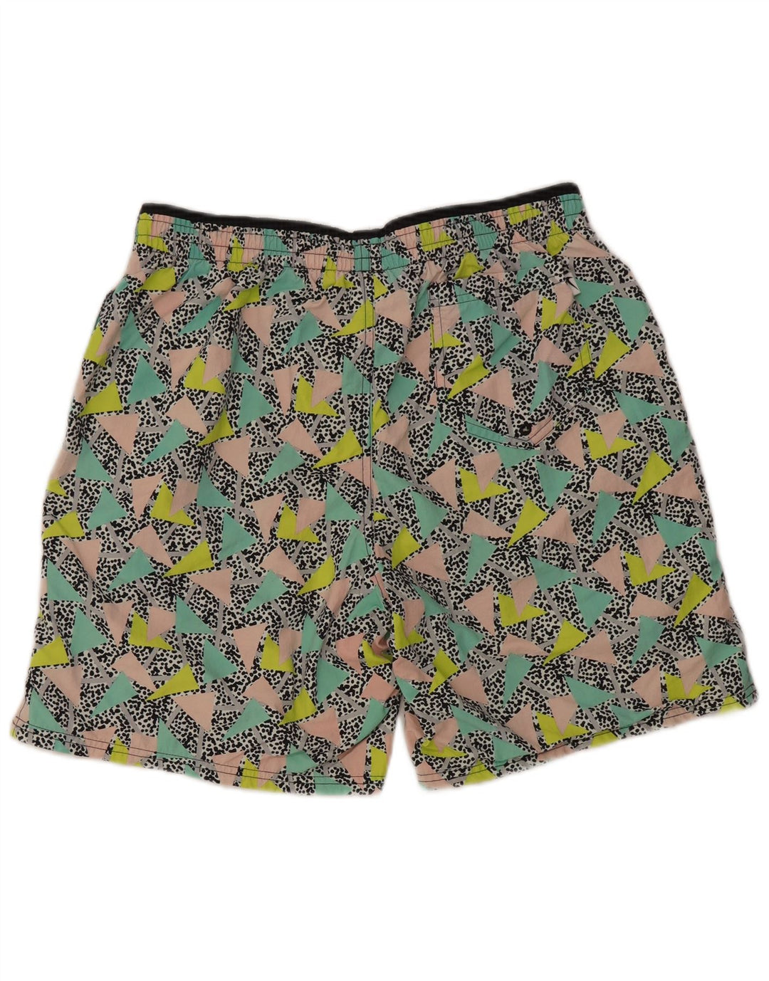 Pantaloncini sportivi Nike da uomo, poliestere geometrico multicolore medio