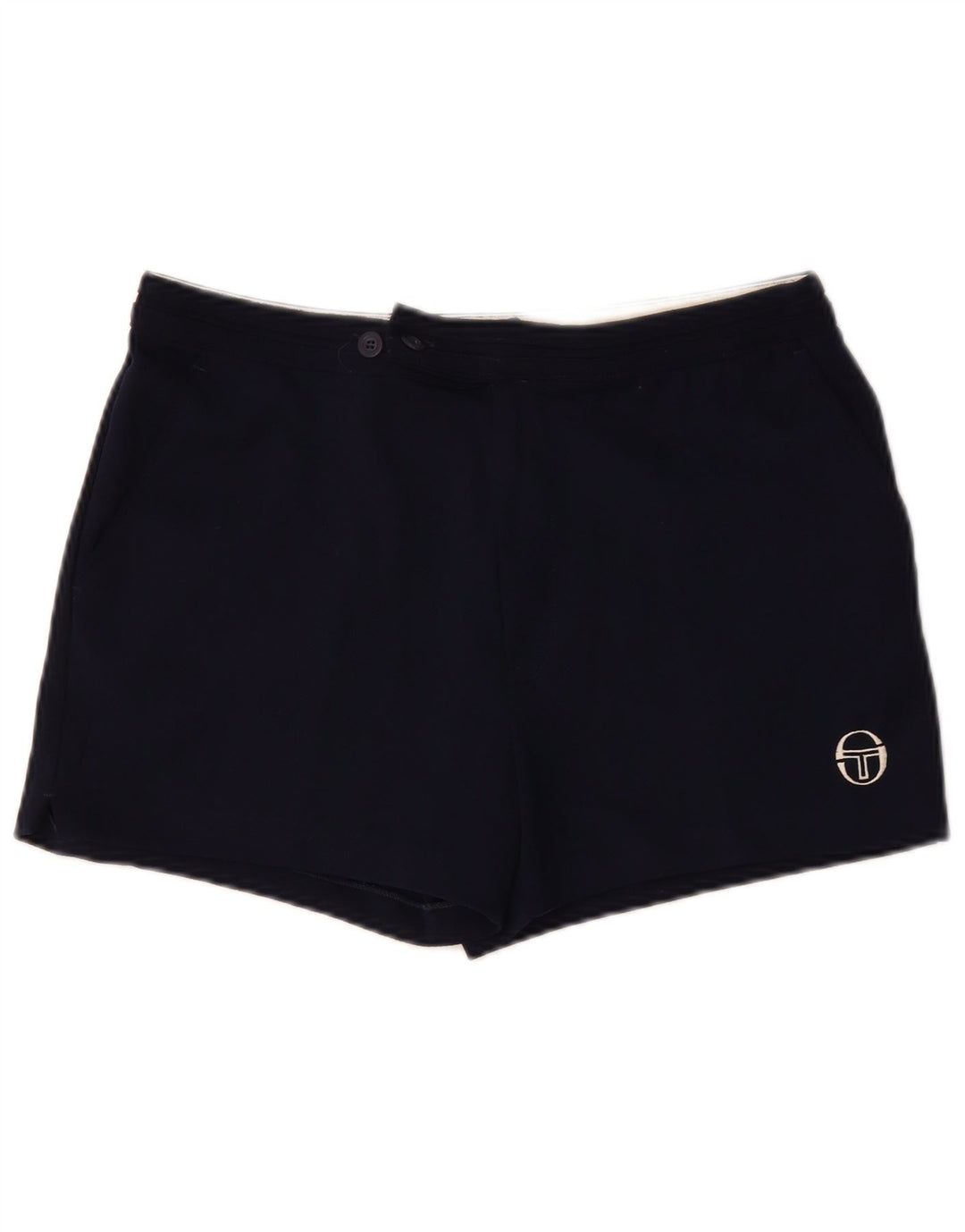 SERGIO TACCHINI Pantaloncini chino da uomo IT 52 XL W34 Poliestere blu navy