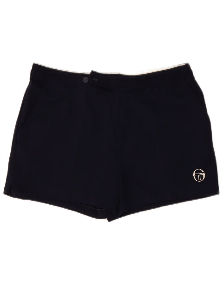 SERGIO TACCHINI Pantaloncini chino da uomo IT 52 XL W34 Poliestere blu navy