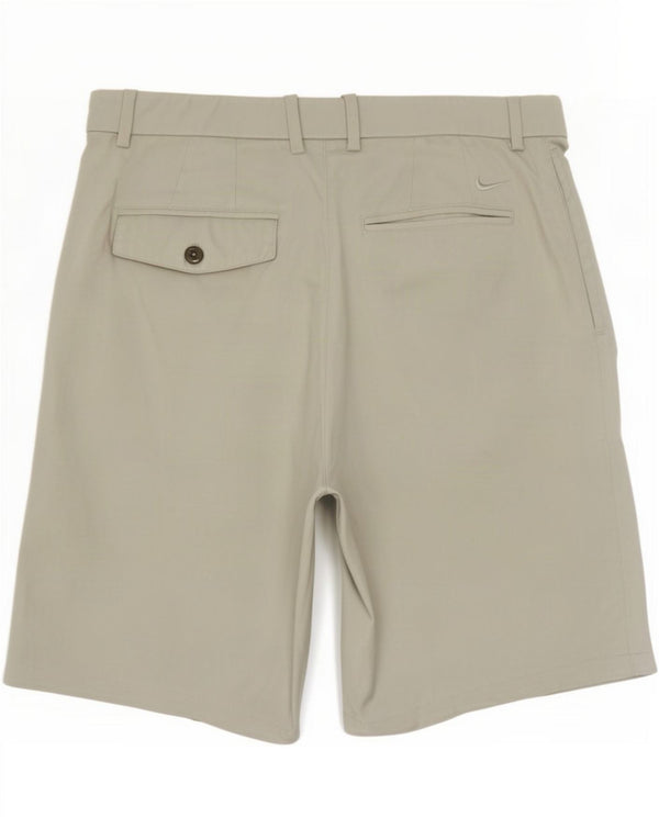Pantaloncini chino Nike Dri Fit da uomo medi W32 poliestere beige
