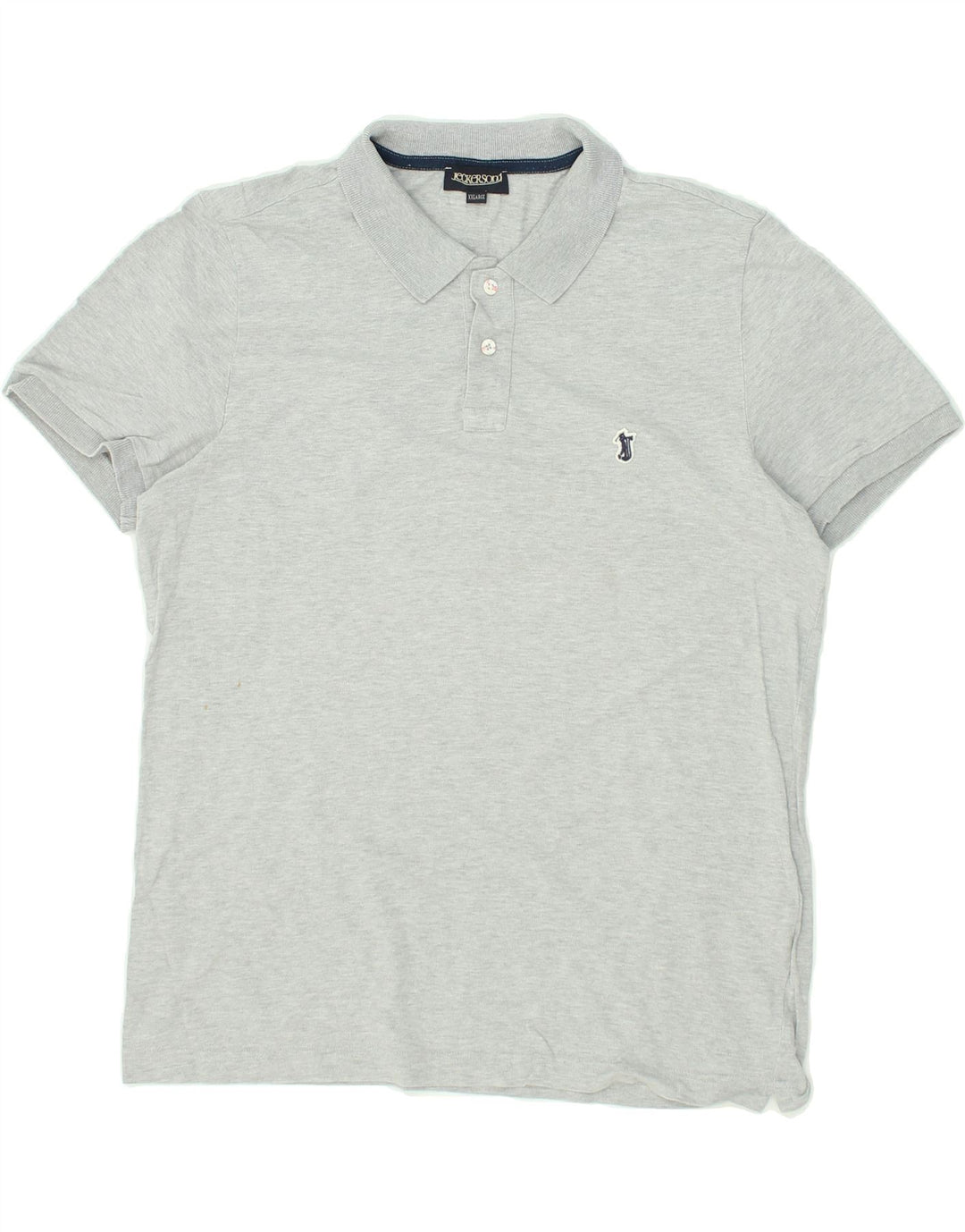 JECKERSON Mens Polo Shirt 2XL Grey Cotton | Vintage Jeckerson | Thrift | Second-Hand Jeckerson | Used Clothing | Messina Hembry 