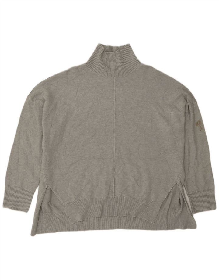 Maglione maglione collo alto da donna French Connection UK 14 Grigio medio