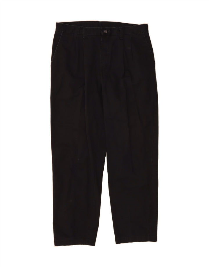 LEE Mens Straight Chino Trousers W34 L29 Black Vintage Lee and Second-Hand Lee from Messina Hembry 