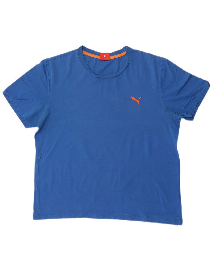 Maglietta Puma da uomo grande blu
