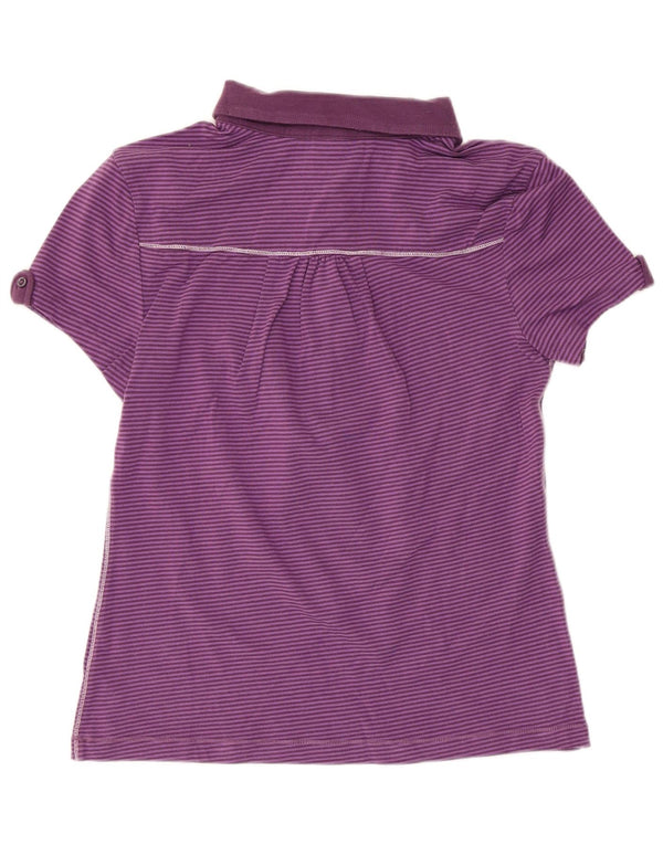 Polo Champion da donna Heritage Fit UK 18 XL viola gessato