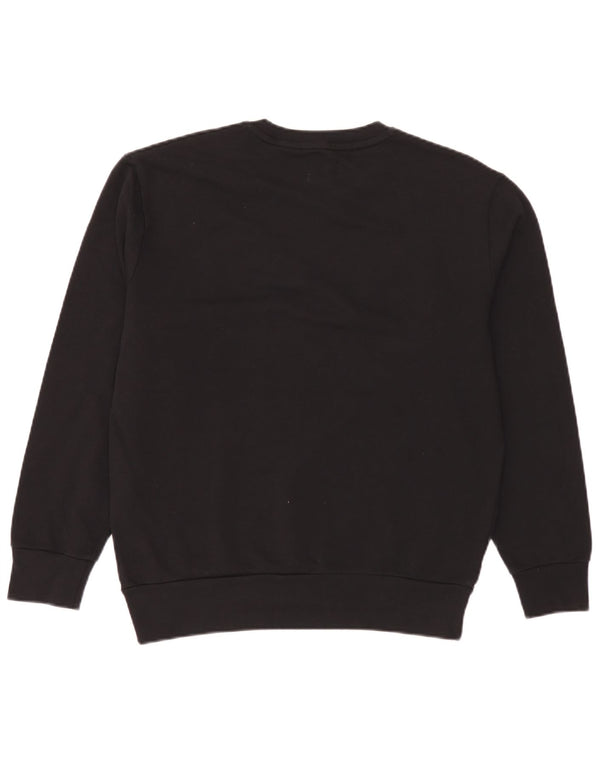 Levi's Mens Standard Graphic Felpa Maglione Piccolo Nero