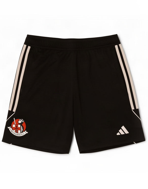 Adidas Uomo Crusaders F.C. Pantaloncini sportivi con vestibilità regolare con grafica Medium Nero