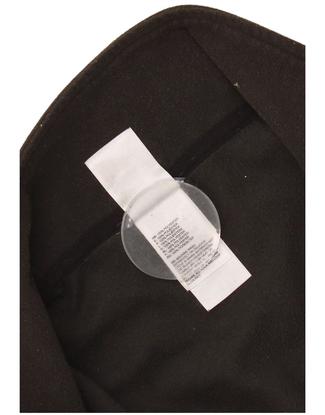 Maglione in pile da uomo con zip e collo The North Face XL poliestere nero