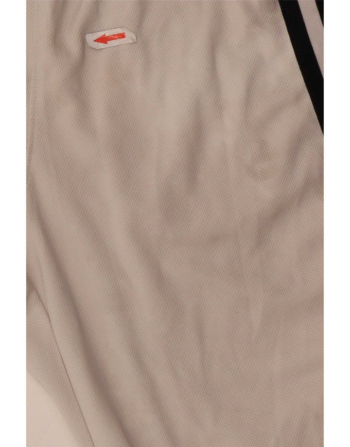 Pantaloncini sportivi grafici da uomo Jordan, poliestere color block bianco medio