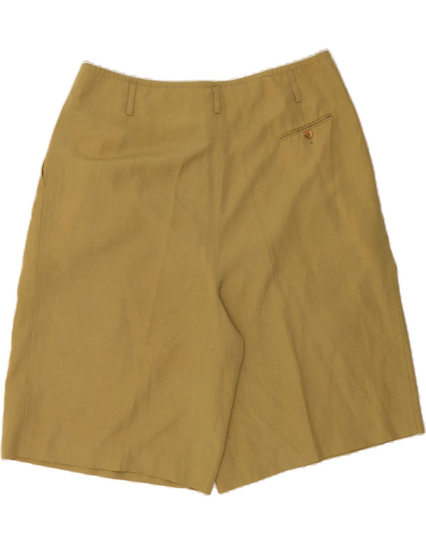 BRAX Womens Hiking Bermuda Shorts IT 48 XL W36 Khaki Polyester