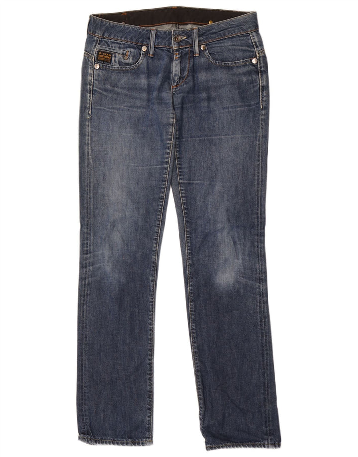 Jeans dritti da donna G-Star W28 L34 cotone blu