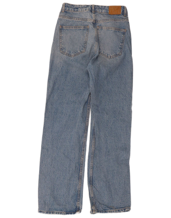 Jeans larghi da donna Zara EU 36 XS W26 L30 Blu