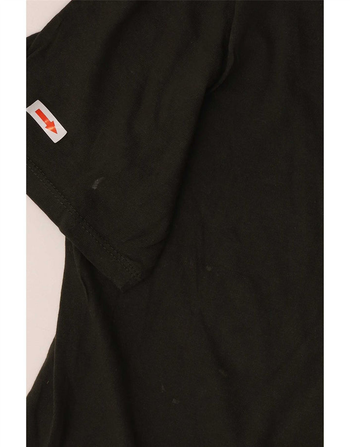 T-shirt Nike da uomo dal taglio atletico, in cotone verde medio