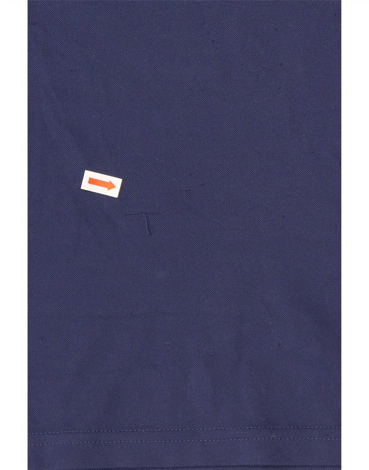 T-shirt Adidas Climalite da uomo, grande, in poliestere blu navy