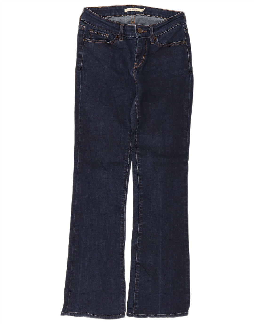 Jeans Levi's 715 Bootcut da donna W26 L28 in cotone blu navy