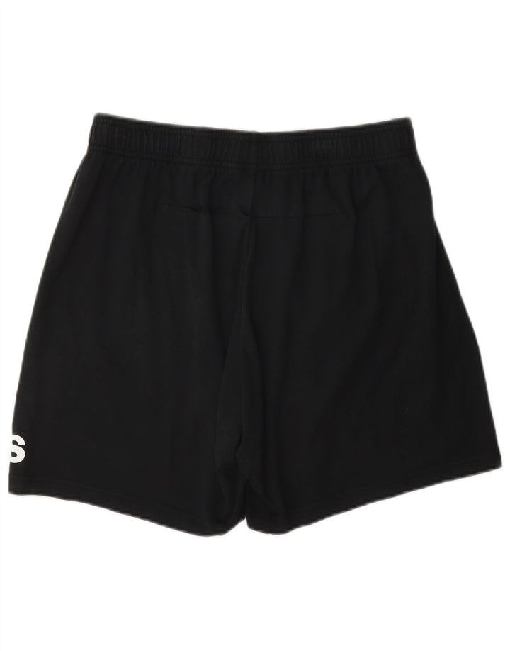Pantaloncini sportivi Adidas da uomo con grafica media in cotone nero