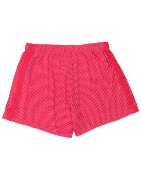 Pantaloncini sportivi da donna Nike UK 14 Large Rosa Colourblock Poliestere