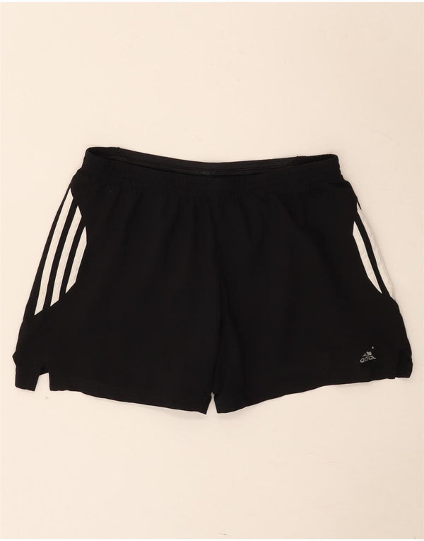 Pantaloncini sportivi Adidas Climacool da donna UK 12 medio poliestere nero