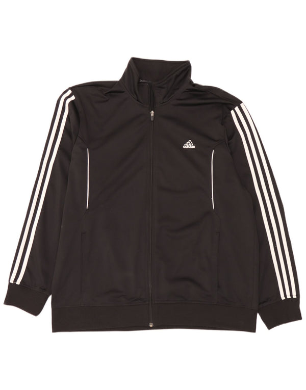 Giacca da uomo Adidas Climalite Top Jacket XL Nero Poliestere