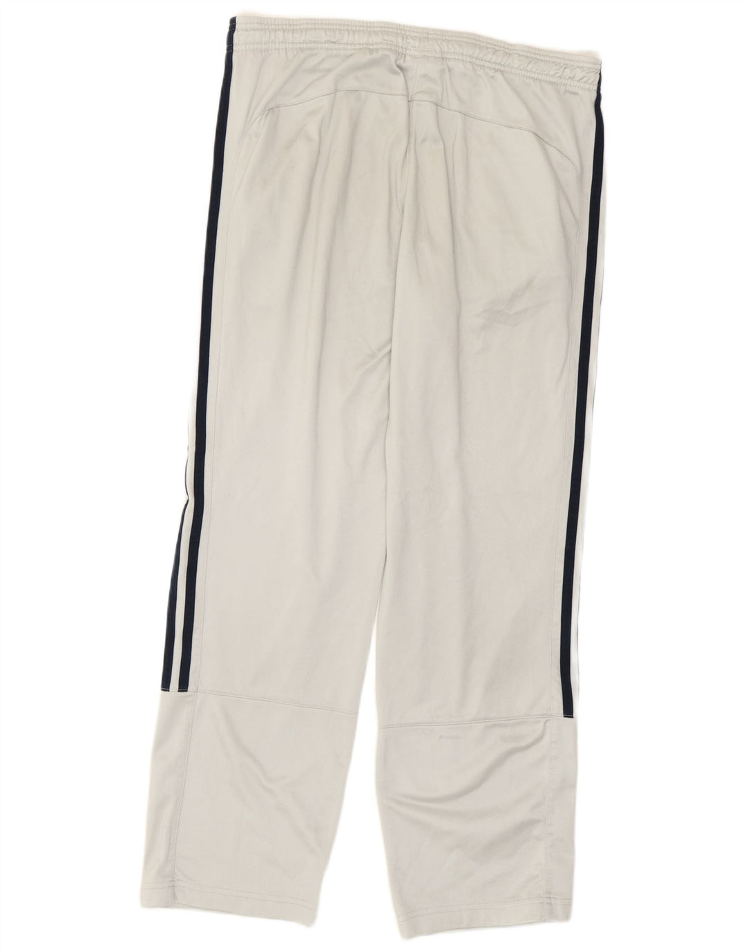 Pantaloni da tuta da uomo Adidas Large in poliestere grigio