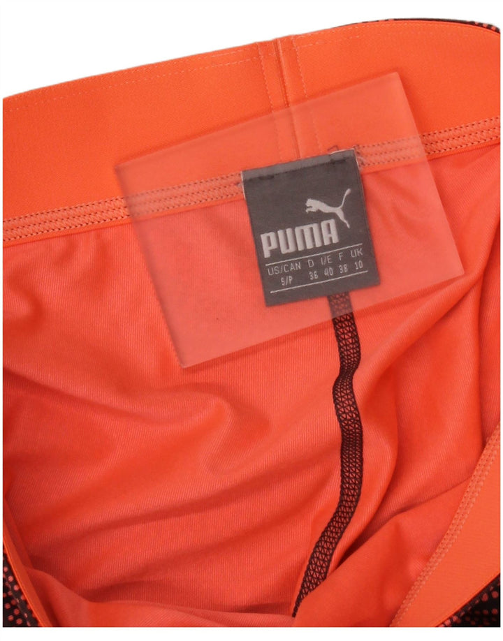 Leggings Puma da donna con motivo astratto Capri UK 10 Small multicolore