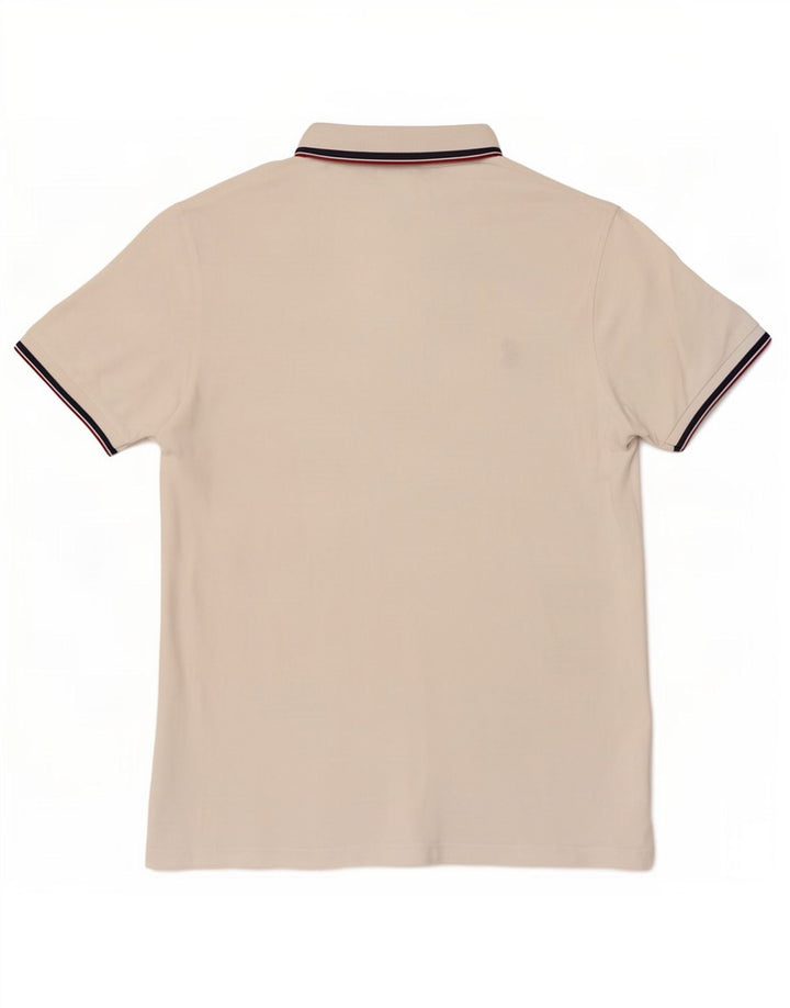 Polo Assn. Polo da uomo in cotone bianco medio