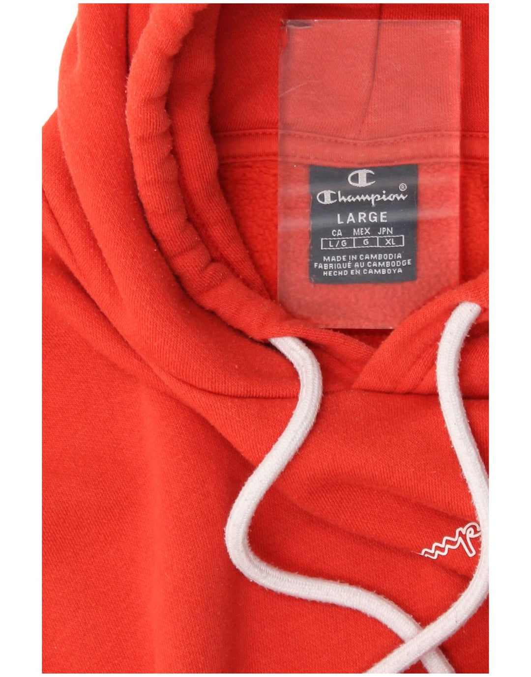 Felpa con cappuccio da donna Champion UK 16 Large Arancione