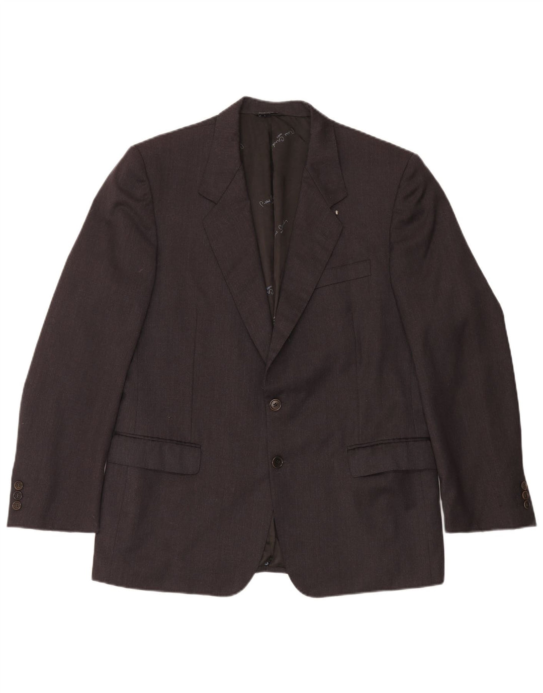 Giacca blazer da uomo a 2 bottoni Pierre Cardin UK 38 viola medio