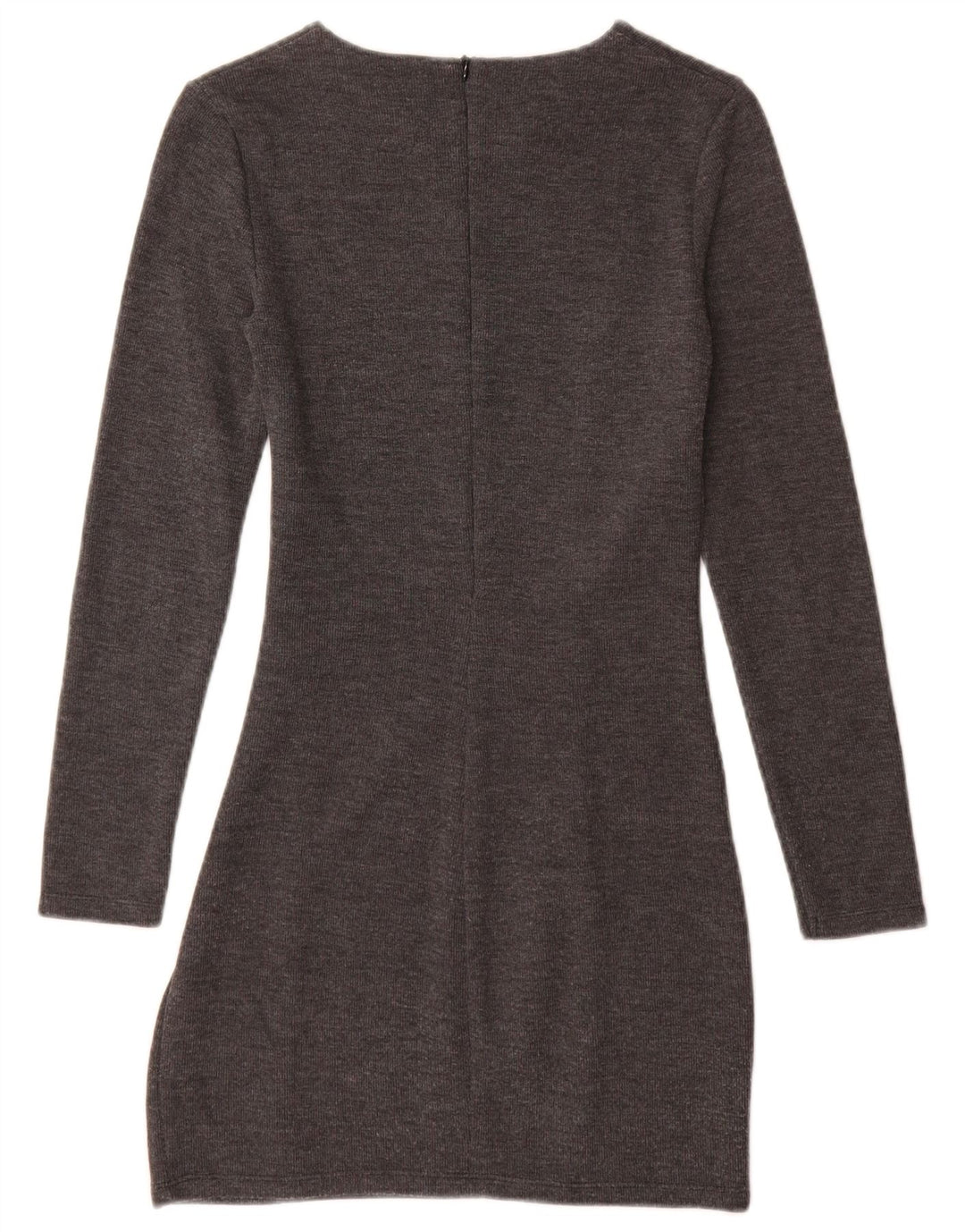 Abito maglione Zara da donna UK 8 piccolo in cotone grigio