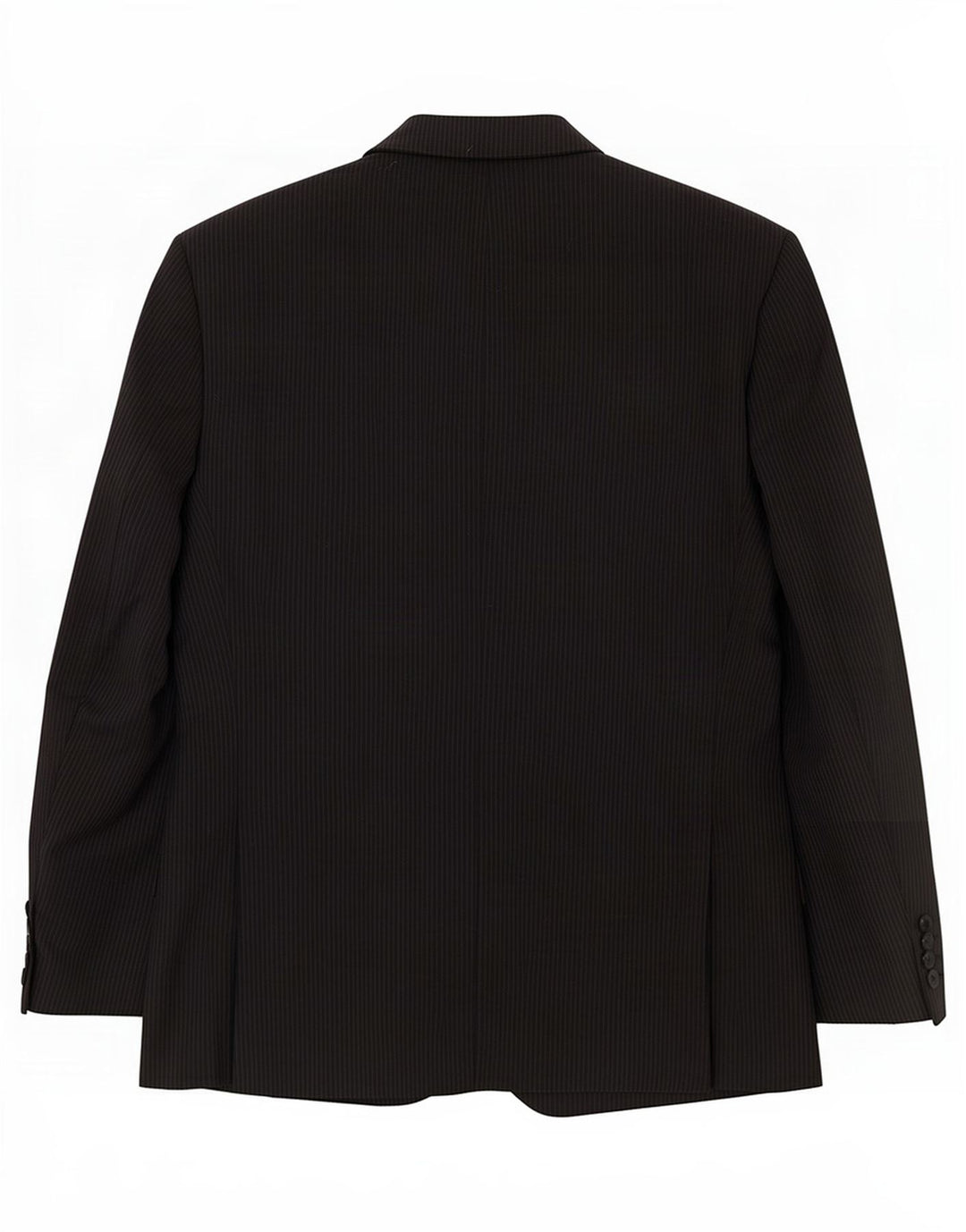 Giacca blazer a 2 bottoni da uomo Marks & Spencer UK 38 gessato medio nero
